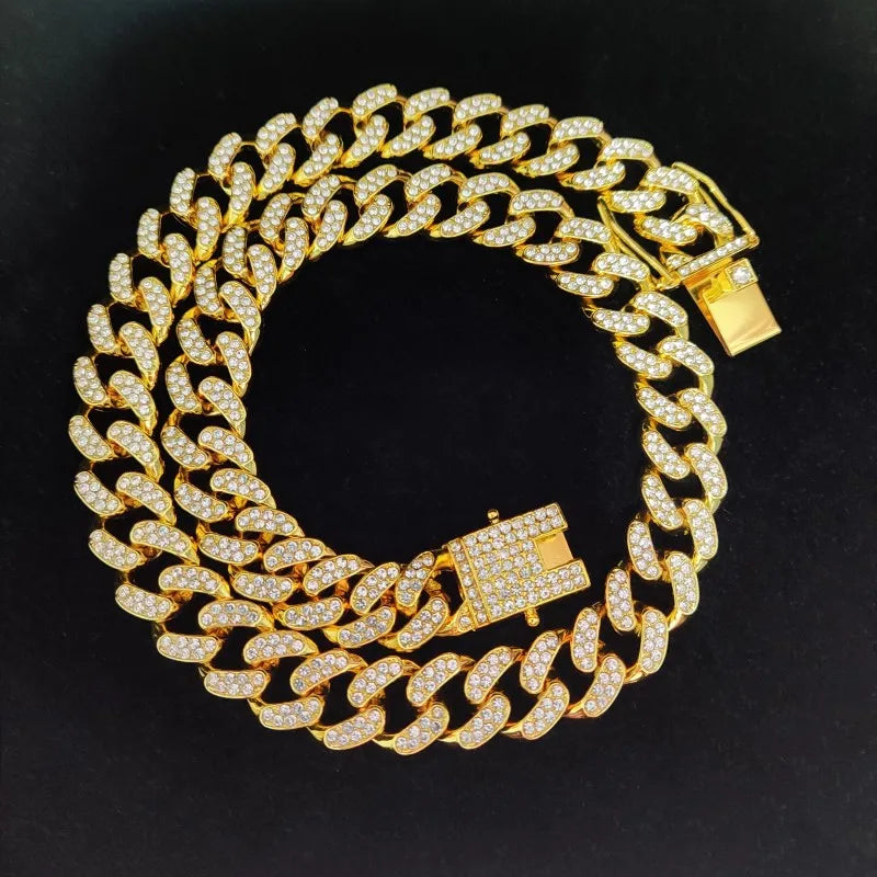 LoffsLuxury™ ICY Gold Miami Cuban